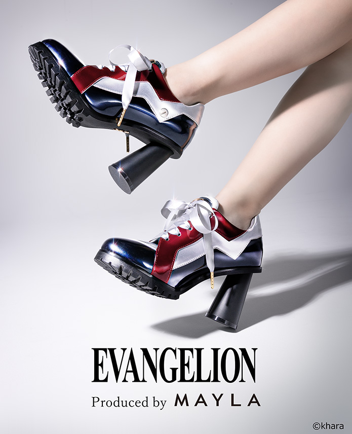 [Pre-order] "Evangelion" Iconic Heel Sneakers - Kaworu Nagisa