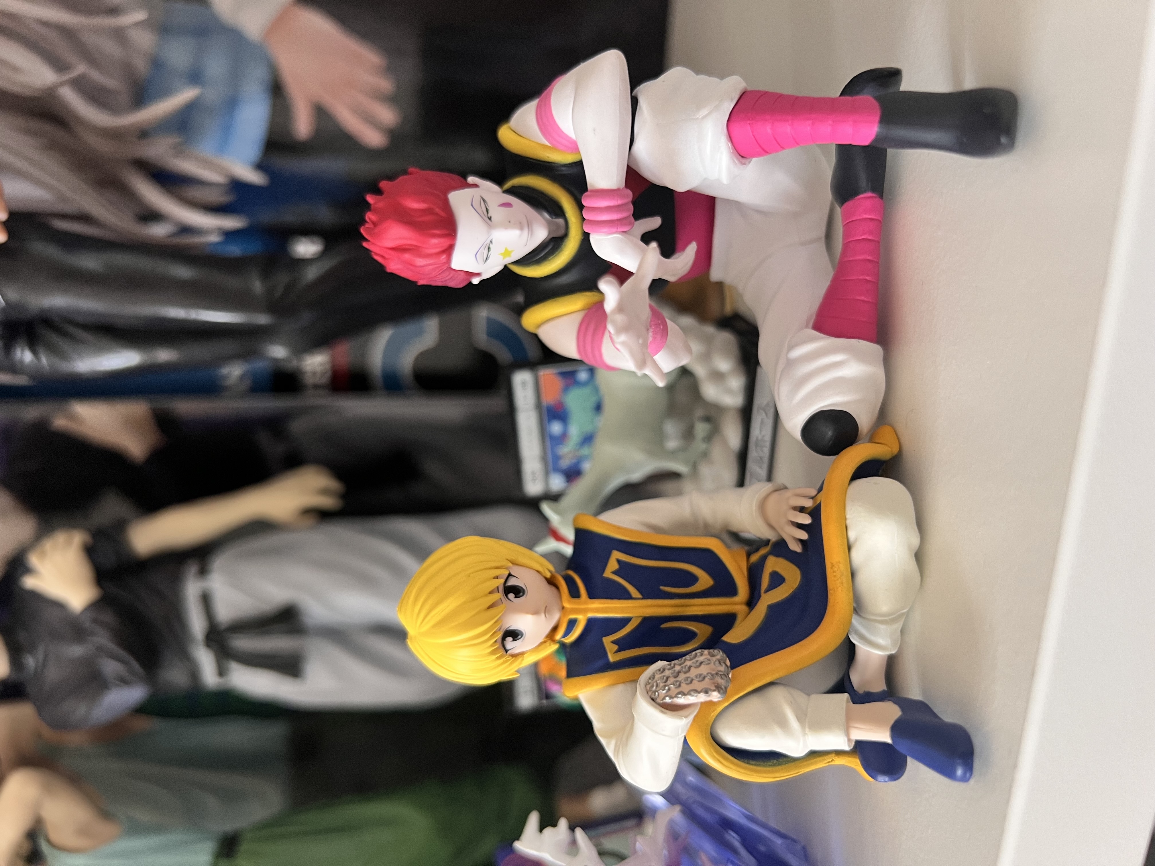 [In stock] BANDAI HUNTER×HUNTER Suwarasetai Real Figure 2 - Kurapika & Hisoka