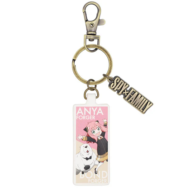 [Pre-order] "SPY×FAMILY" x Universal Studio Japan - Lloyd Forger/Anya Forger/Bond Forger/Yol Forger Keychain set (3 pieces)