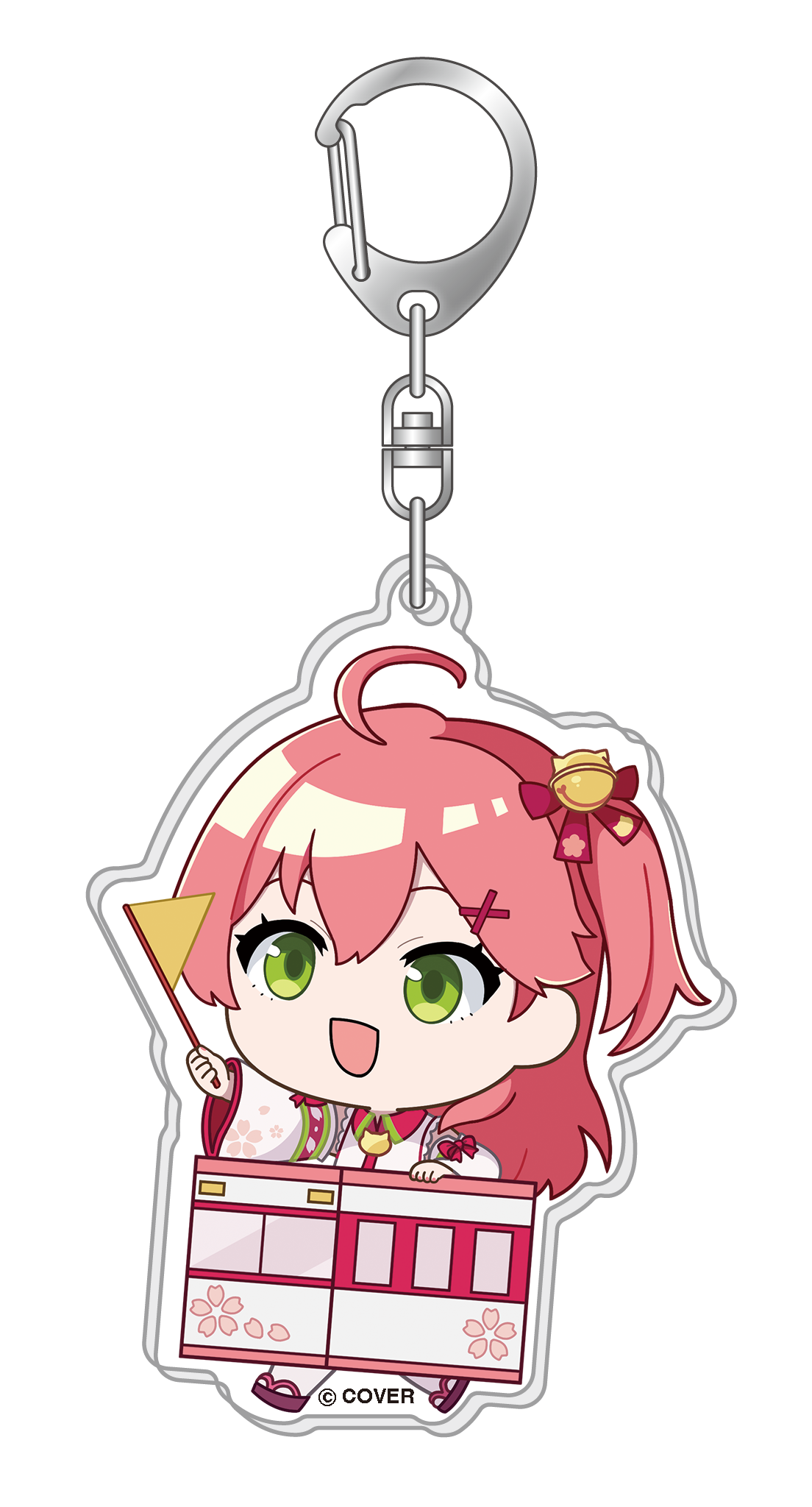 [Pre-order] hololive production official shop in Tokyo Station Acrylic keychain Miko Sakura Tokyo Station ver.