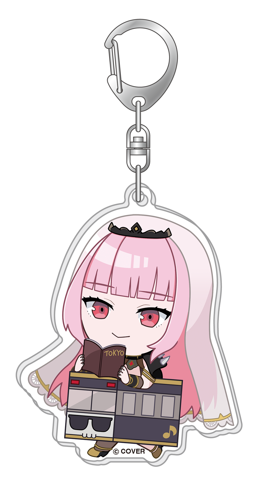 [Pre-order] hololive production official shop in Tokyo Station Acrylic Keychain Mori Calliope Tokyo Station ver.