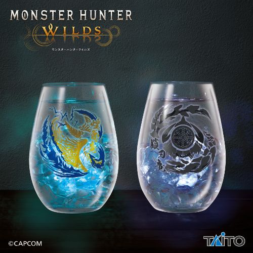 [Pre-order] Taito Prize "Monster Hunter Wilds" Monster Image Glasses & Glowing Ice