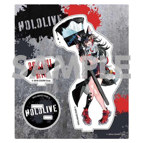 [Pre-order] hololive x Black Friday Acrylic Stand Ookami Mio