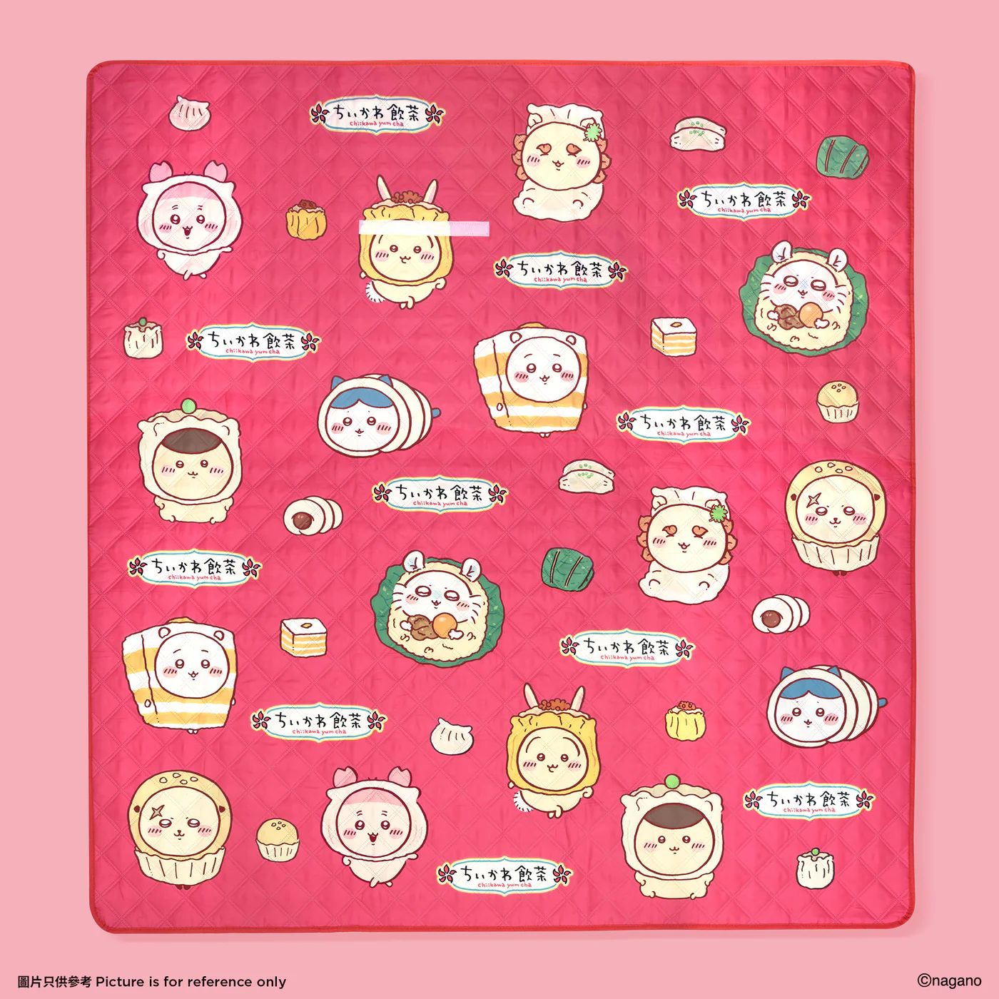 [Pre-order] ['CHIIKAWA DAYS' Exhibition in Hong Kong] Chiikawa &ldquo;YUM CHA&rdquo; Art Collection - Picnic Mat
