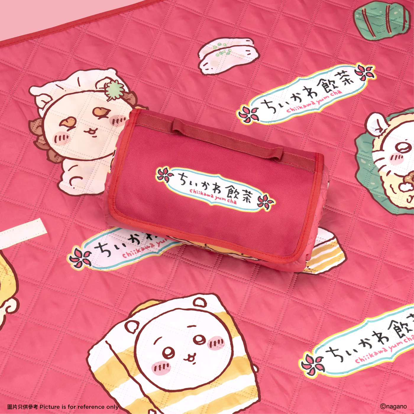 [Pre-order] ['CHIIKAWA DAYS' Exhibition in Hong Kong] Chiikawa “YUM CHA” Art Collection - Picnic Mat