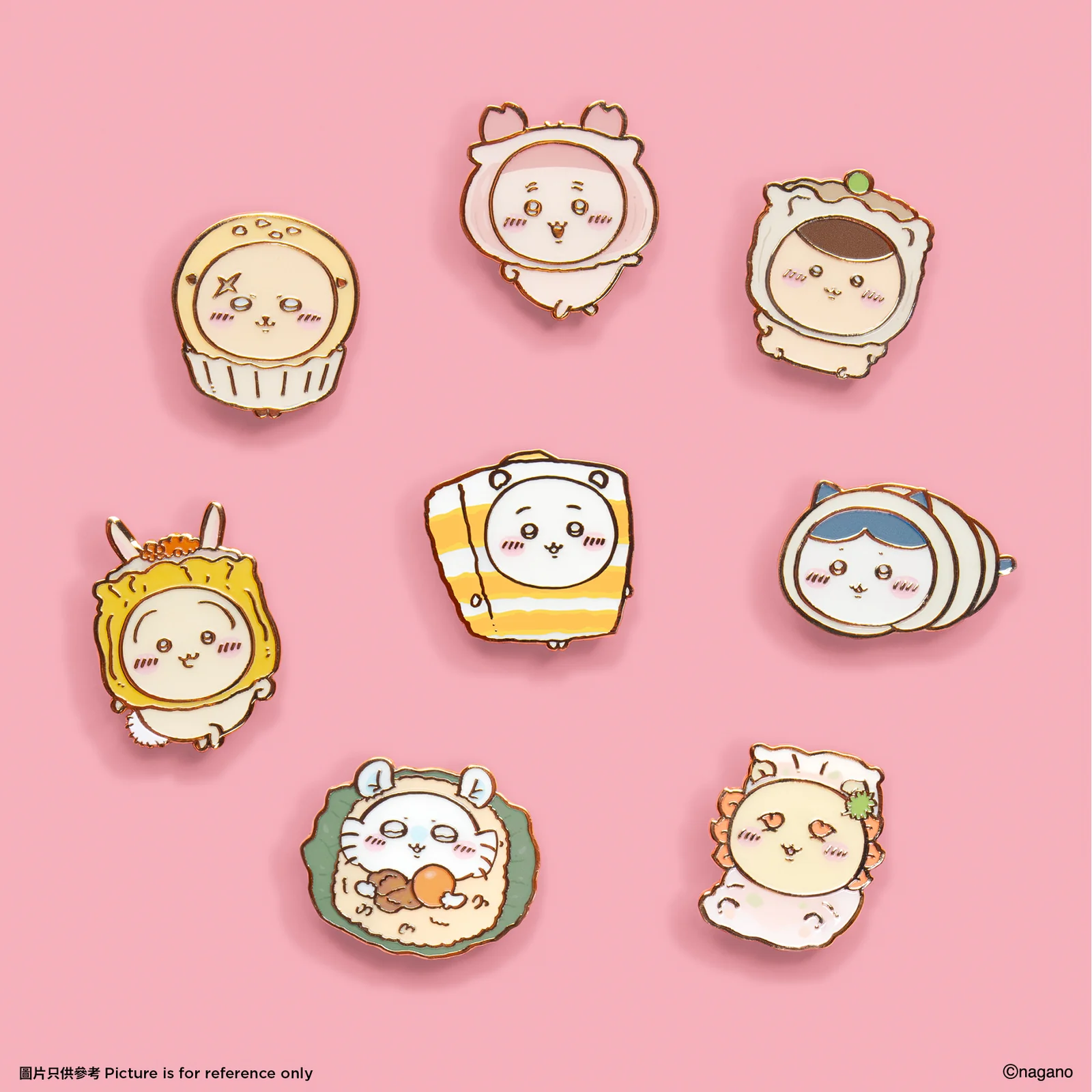 [Pre-order] ['CHIIKAWA DAYS' Exhibition in Hong Kong] Chiikawa &ldquo;YUM CHA&rdquo; Art Collection - Pin 