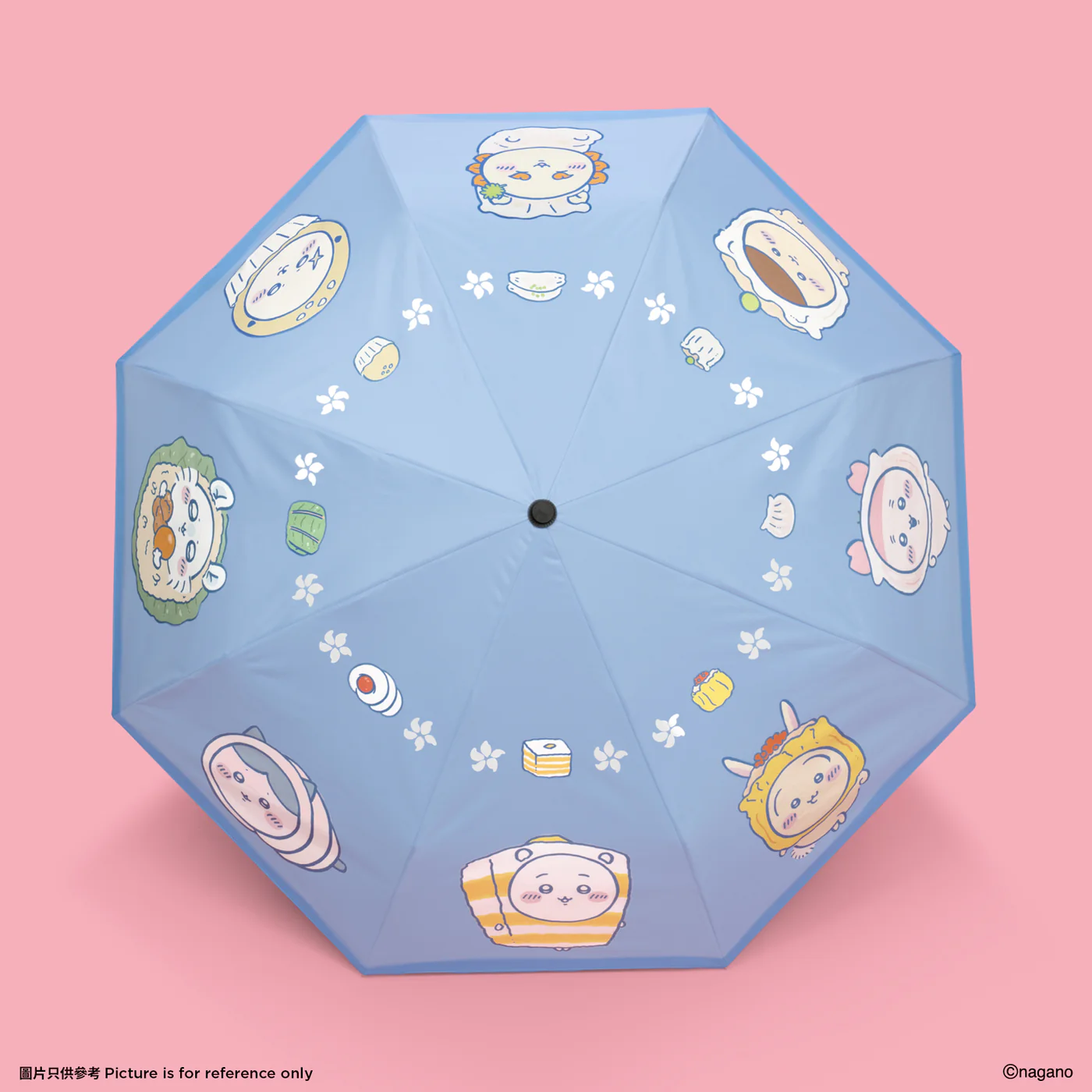 [Pre-order] ['CHIIKAWA DAYS' Exhibition in Hong Kong] Chiikawa &ldquo;YUM CHA&rdquo; Art Collection - UV Protection Foldable Umbrella