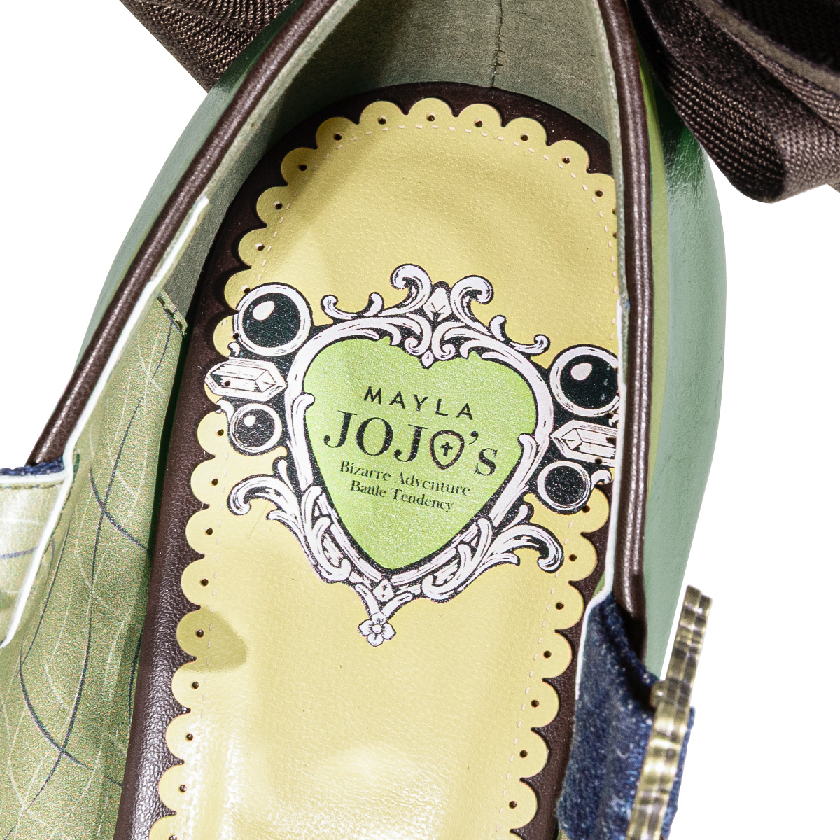 [Pre-order] "JOJO'S BIZARRE ADVENTURE Battle Tendency" x MAYLA Iconic Pumps/ Heels - Joseph Joestar