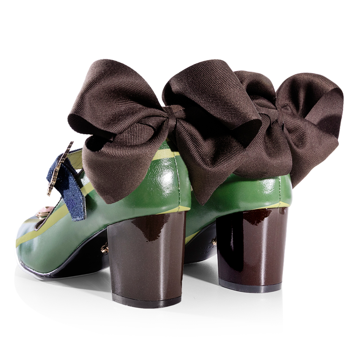 [Pre-order] "JOJO'S BIZARRE ADVENTURE Battle Tendency" x MAYLA Iconic Pumps/ Heels - Joseph Joestar