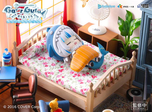 [Pre-order] hololive Gawr Gura Sushi Blanket Keycard