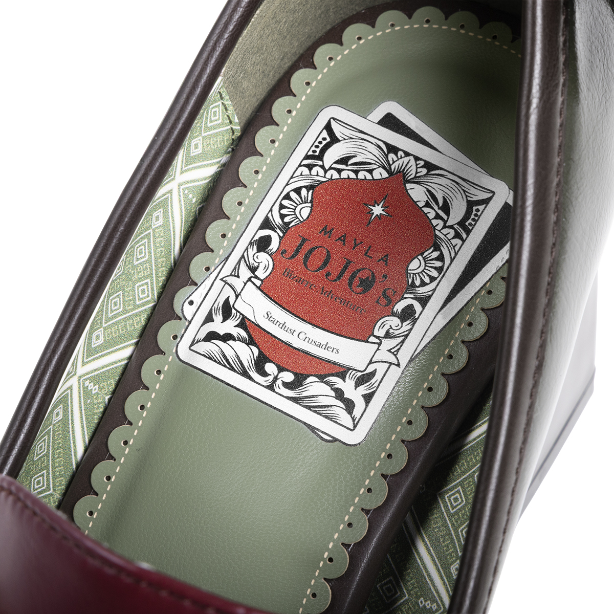 [Pre-order] "JOJO'S BIZARRE ADVENTURE Stardust Crusaders" x MAYLA Iconic Pumps/ Heels - Noriaki Kakyoin