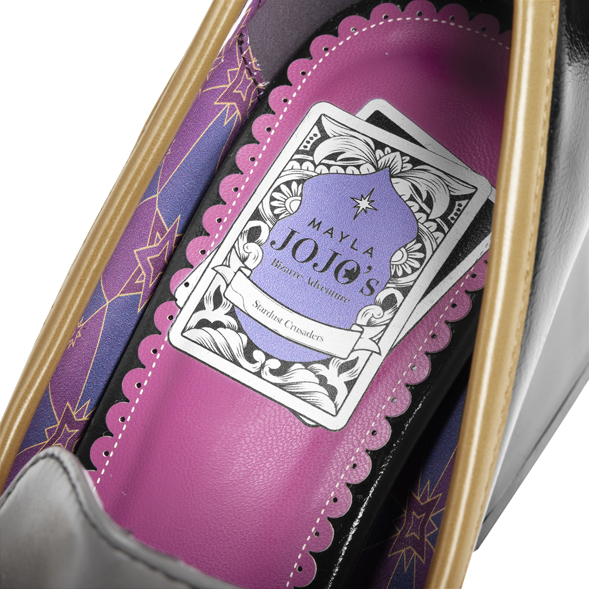 [Pre-order] "JOJO'S BIZARRE ADVENTURE Stardust Crusaders" x MAYLA Iconic Pumps/ Heels - Jotaro Kujo