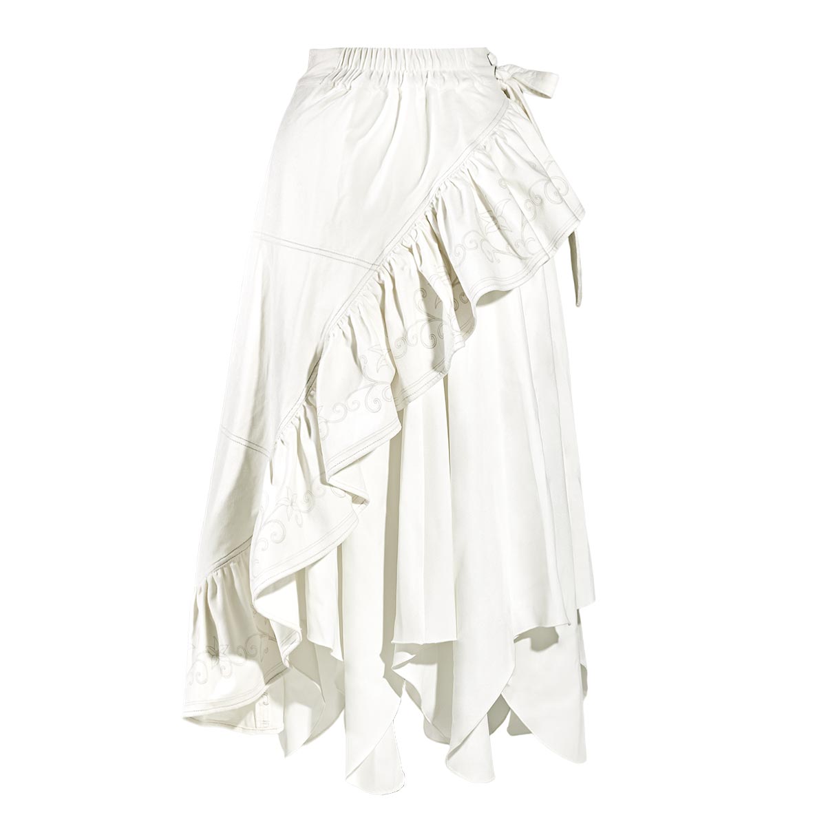 [Pre-order] "NieR:Automata Ver1.1a" x MAYLA - 2B Iconic Skirt - Virtuous White