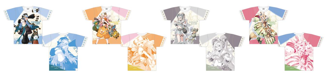 [Pre-order] CAPCOM Monster Hunter Wilds x hololive Production Vol.1 Merch - T-shirt