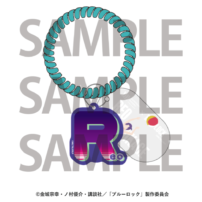 [Pre-order] 箱根小涌園ユネッサン x TV Anime "Blue Lock" Locker Key Bracelet - Mikage Reo