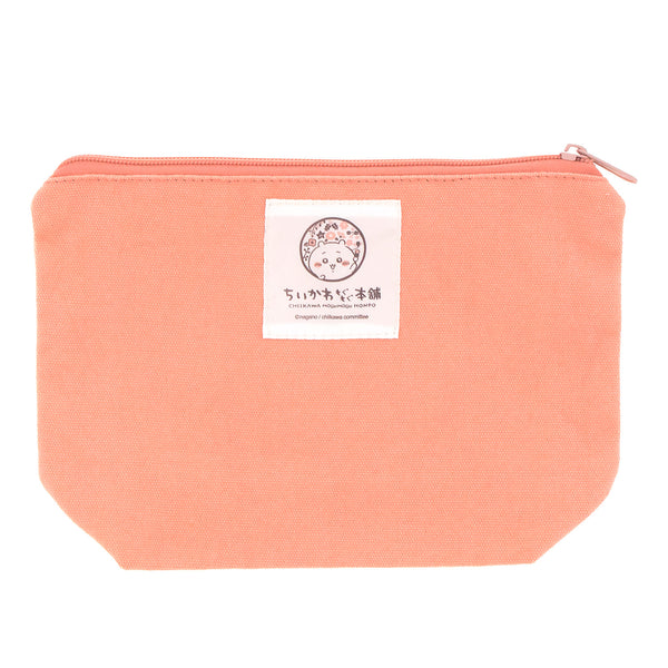 [Pre-order] "Chiikawa" Chiikawa Mogumogu Sagara Embroidery Pouch - Chiikawa