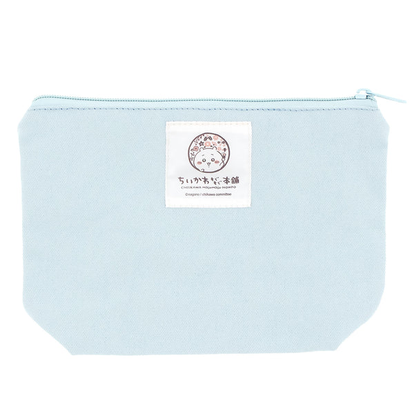 [Pre-order] "Chiikawa" Chiikawa Mogumogu Sagara Embroidery Pouch - Hachiware
