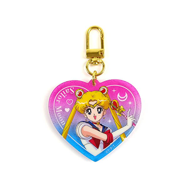 [Pre-order] "Pretty Guardian Sailor Moon" Official Store Heart glitter acrylic keychain
