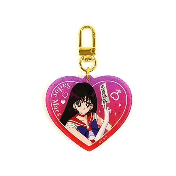 [Pre-order] "Pretty Guardian Sailor Moon" Official Store Heart glitter acrylic keychain