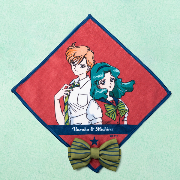 [Pre-order] "Pretty Guardian Sailor Moon" Official Store handkerchief (Haruka & Michiru)