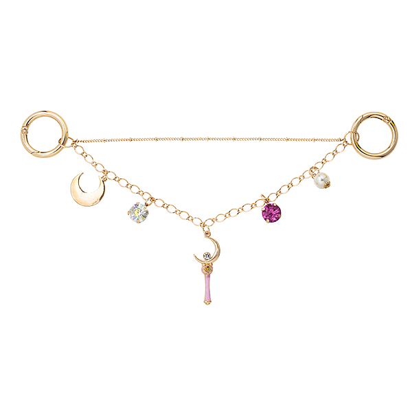 [Pre-order] "Pretty Guardian Sailor Moon" Official Store - Bag Charm Chain Moon Stick