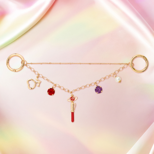[Pre-order] "Pretty Guardian Sailor Moon" Official Store - Bag Charm Chain Transformation Pen (Rei Hino)