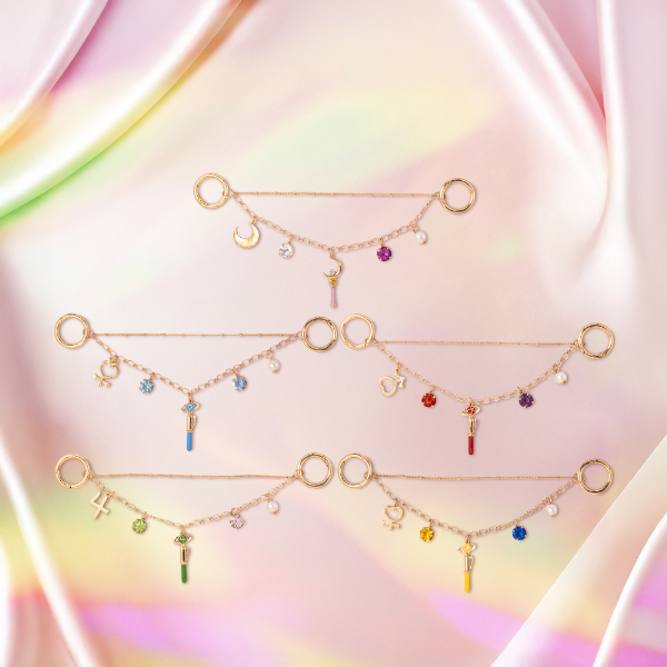 [Pre-order] "Pretty Guardian Sailor Moon" Official Store - Bag Charm Chain Transformation Pen (Makoto Kino)