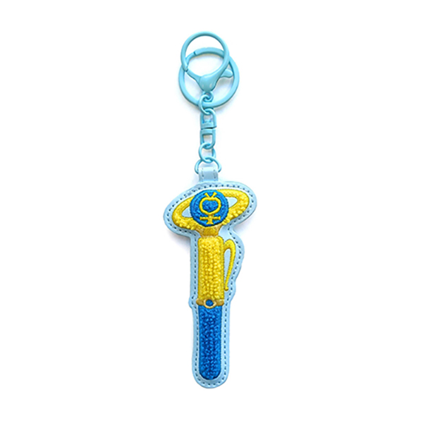[Pre-order] "Pretty Guardian Sailor Moon" Official Store - Sagara embroidery keychain transformation pen (Ami Mizuno)