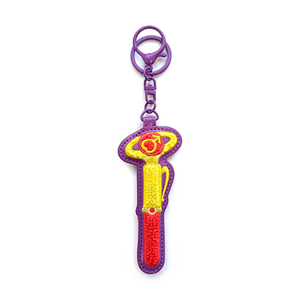[Pre-order] "Pretty Guardian Sailor Moon" Official Store - Sagara embroidery keychain transformation pen (Hino Rei)