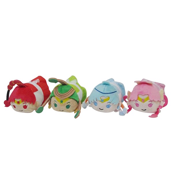 [Pre-order] "Pretty Guardian Sailor Moon" Official Store - Beanbag Plush Sailor Moon Otama Sailor Quartet Set