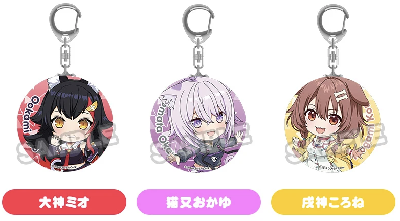 [Pre-order] "Hololive Production" Nendoroid Plus Can Keychain - Gamers