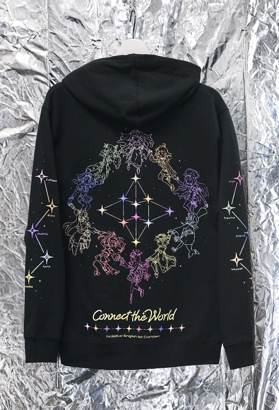 [Pre-order] hololive x OMOCAT Connect the World Hoodie