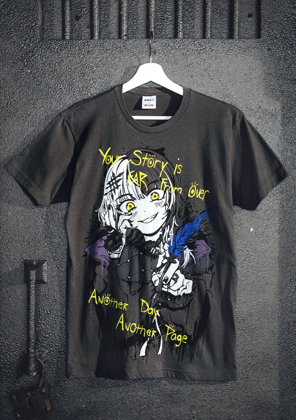 [Pre-order] OMOCAT x holoAdvent T-shirt - Shiori Novella