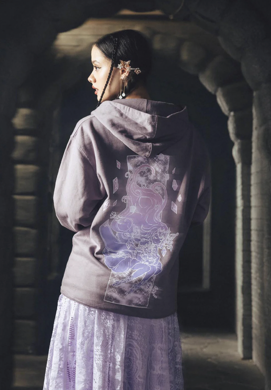 [Pre-order] OMOCAT x holoAdvent Hoodie - Koseki Bijou