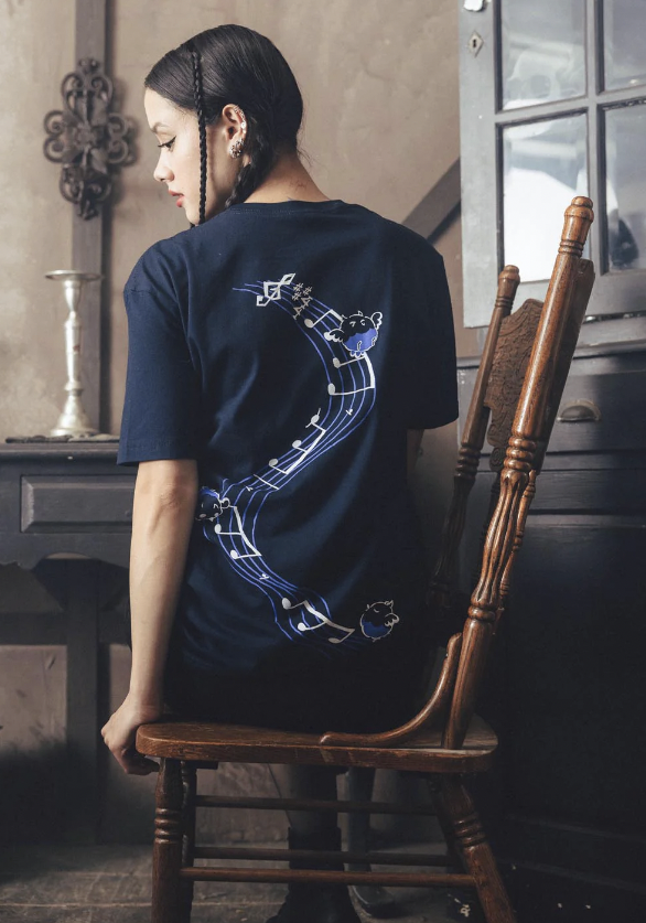 [Pre-order] OMOCAT x holoAdvent JAILBIRD Pocket T-shirt 