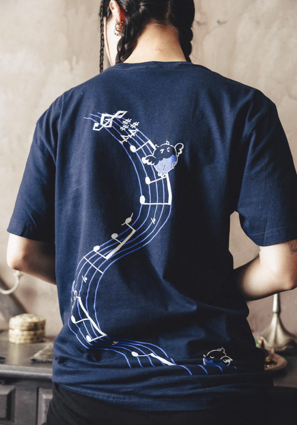 [Pre-order] OMOCAT x holoAdvent JAILBIRD Pocket T-shirt 