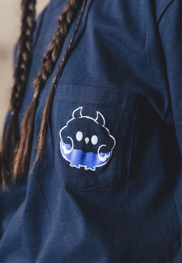 [Pre-order] OMOCAT x holoAdvent JAILBIRD Pocket T-shirt 