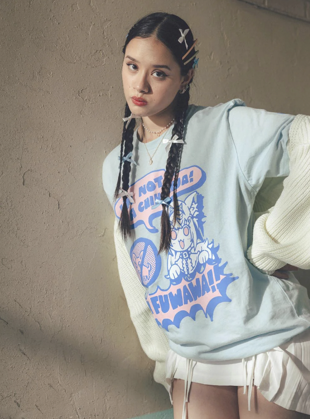 [Pre-order] OMOCAT x holoAdvent I'M FUWAWA! T-shirt 