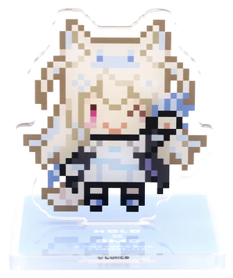 [Pre-order] hololive x OMOCAT PIXEL Acrylic Stand - Fuwawa Abyssgard