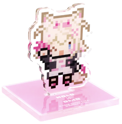 [Pre-order] hololive x OMOCAT PIXEL Acrylic Stand - Mococo Abyssgard