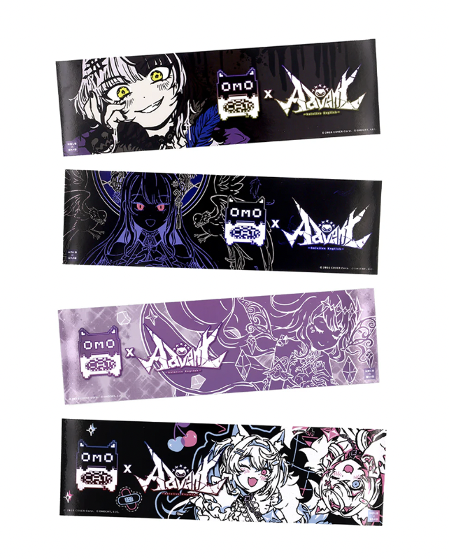 [Pre-order] holoAdvent x OMOCAT Vinyl Decal