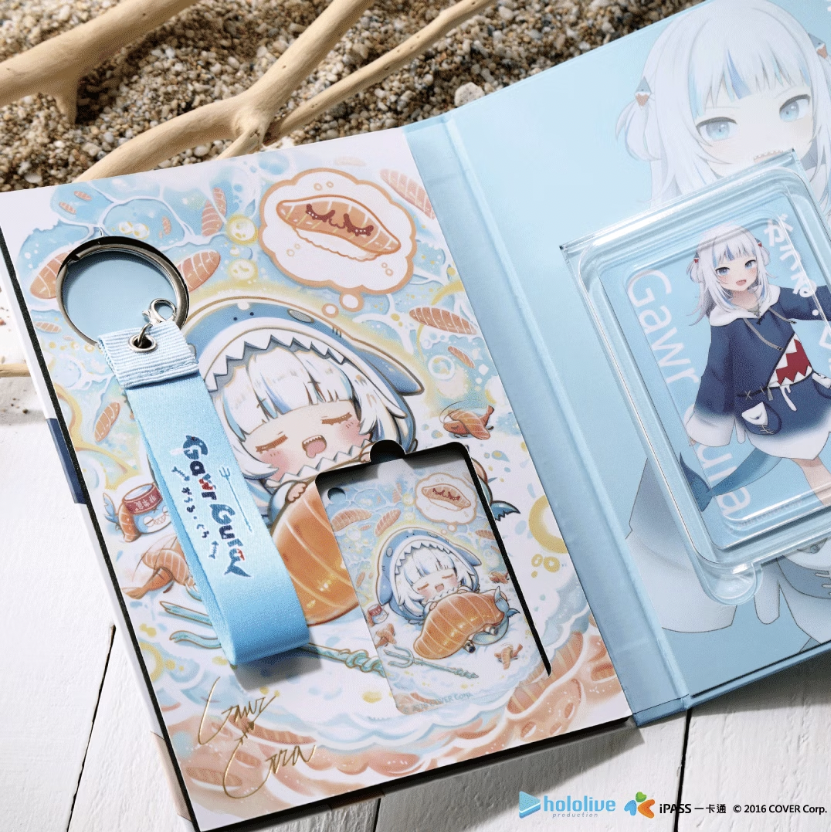 [Pre-order] hololive production Live@TAIWAN Collector's Card Set Gawr Gura Special Edition