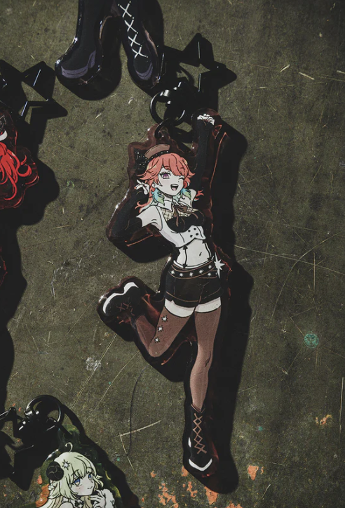 [Pre-order] OMOCAT x hololive STAGE World Tour '24 -Soar!- Keychain