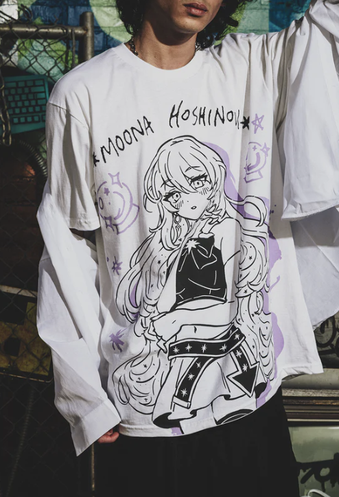 [Pre-order] OMOCAT x hololive STAGE World Tour '24 -Soar!- Moona Hoshinova T-shirt