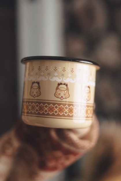 [Pre-order] OMOCAT x hololive English -Myth- Watson Amelia - Enamel Mug