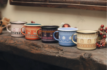 [Pre-order] OMOCAT x hololive English -Myth- Watson Amelia - Enamel Mug