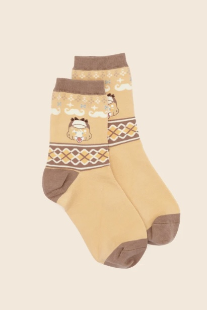 [Pre-order] OMOCAT x hololive English -Myth- Watson Amelia - Knit Socks