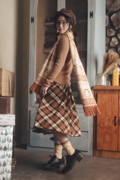 [Pre-order] OMOCAT x hololive English -Myth- Watson Amelia - Knit Scarf