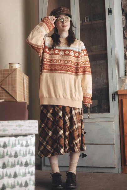 [Pre-order] OMOCAT x hololive English -Myth- Watson Amelia - Knit Sweater