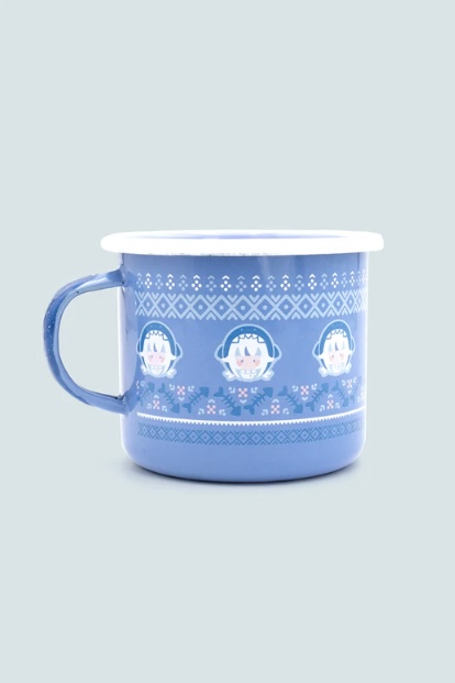[Pre-order] OMOCAT x hololive English -Myth- Gawr Gura - Enamel Mug